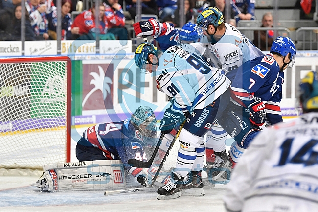 Adler Mannheim vs ERC Ingolstadt, Eishockey, DEL, Deutsche Eishockey Liga, Spieltag 39, 24.01.2018