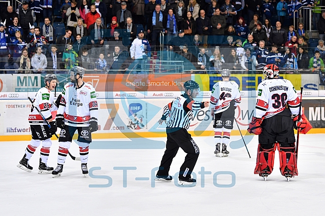 ERC Ingolstadt vs Koelner Haie, Eishockey, DEL, Deutsche Eishockey Liga, Spieltag 52, 26.02.2017