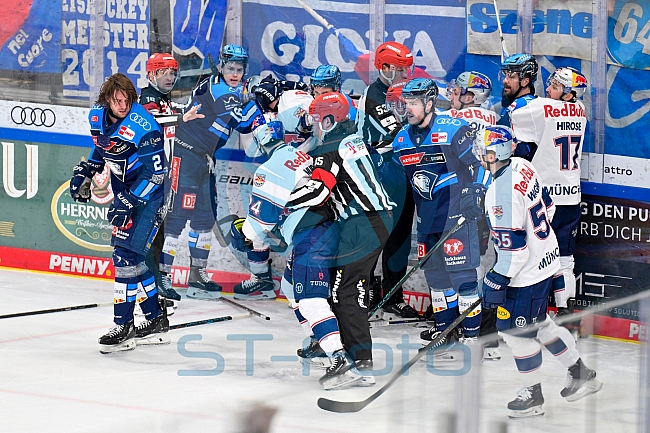 Eishockey, Herren, DEL, Saison 2025-2026, Playoffs, Viertelfinale, Spiel 2, ERC Ingolstadt - EHC Red Bull München, 27.03.2026