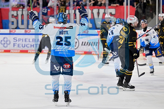 Eishockey, Herren, DEL, Saison 2024-2025, Playoffs Viertelfinale, Spiel 1, Nürnberg Ice Tigers - ERC Ingolstadt, 18.03.2025