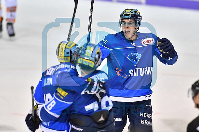ERC Ingolstadt vs Grizzlys Wolfsburg, Eishockey, DEL, Deutsche Eishockey Liga, Spieltag 38, 03.01.2018