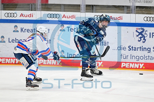 Eishockey, Frauen, DFEL, Saison 2021-2022, ERC Ingolstadt - ESC Planegg-Würmtal, 22.01.2021