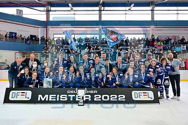Eishockey, Frauen, DFEL, Playoffs Finale Spiel 4, Saison 2021-2022, ERC Ingolstadt - ECDC Memmingen Indians, 20.03.2022