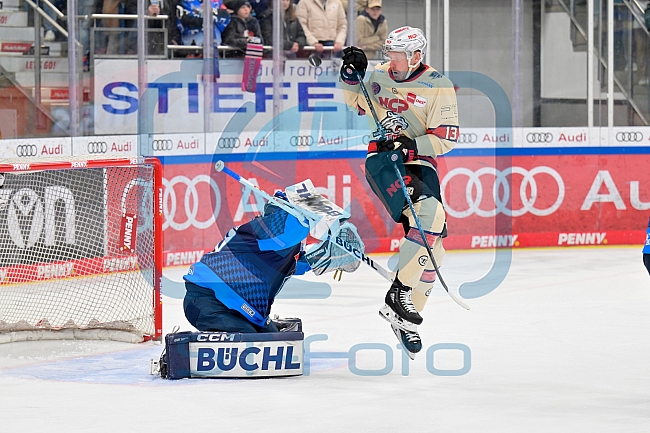 Eishockey, Herren, DEL, Saison 2024-2025, Playoffs Viertelfinale, Spiel 3, ERC Ingolstadt - Nürnberg Ice Tigers, 21.03.2025