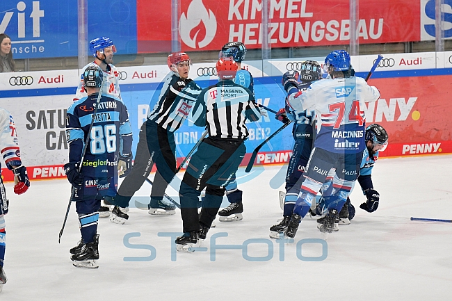 Eishockey, Herren, DEL, Saison 2022-2023, Playoff-Halbfinale - Spiel 1, ERC Ingolstadt - Adler Mannheim, 31.03.2023