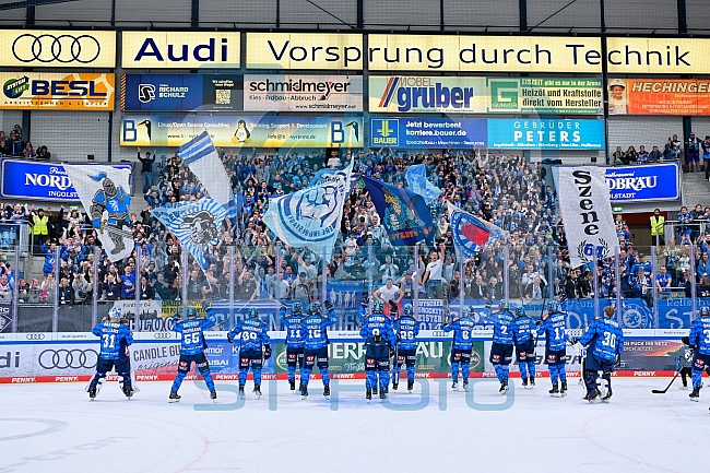 Eishockey, Herren, DEL, Saison 2025-2026, Spiel 7, ERC Ingolstadt - Straubing Tigers, 03.10.2025