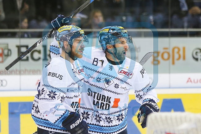 ERC Ingolstadt - Adler Mannheim, Eishockey, DEL, Deutsche Eishockey Liga, Spieltag 29, 08.12.2017