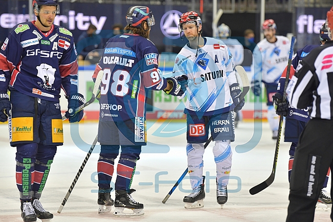 Playoffs, Halbfinale, Eishockey, Herren, DEL, Saison 2020-2021, Eisbären Berlin - ERC Ingolstadt, 30.04.2021