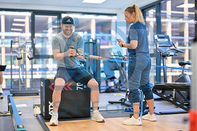 Eishockey, Herren, DEL, Saison 2024-2025, ERC Ingolstadt - Fitnesstest, 03.08.2024