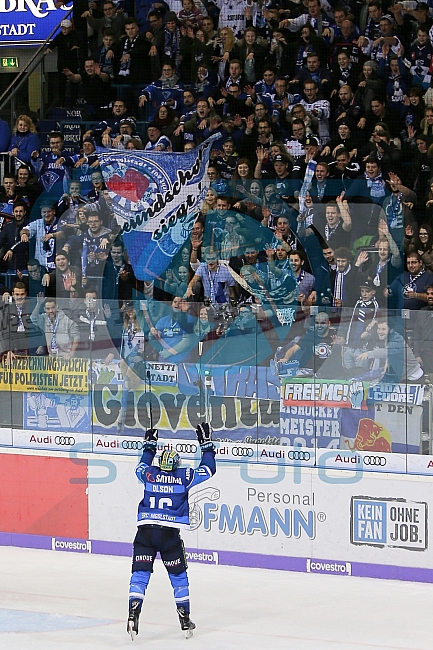 ERC Ingolstadt  - Grizzlys Wolfsburg, Eishockey, DEL, Deutsche Eishockey Liga, Spieltag 38, 03.01.2018