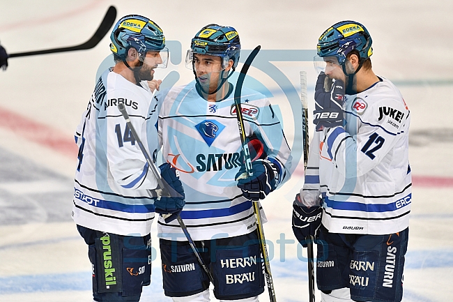 Adler Mannheim vs ERC Ingolstadt, Eishockey, DEL, Deutsche Eishockey Liga, Spieltag 45, 24.01.2018