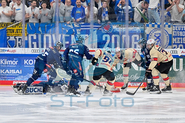 Eishockey, Herren, DEL, Saison 2024-2025, Playoffs Viertelfinale, Spiel 5, ERC Ingolstadt - Nürnberg Ice Tigers, 26.03.2025