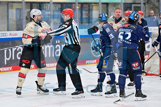 Eishockey, Herren, DEL, Saison 2024-2025, Playoffs Viertelfinale, Spiel 5, ERC Ingolstadt - Nürnberg Ice Tigers, 26.03.2025