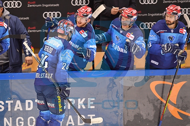 Eishockey, Herren, DEL, Saison 2020-2021, ERC Ingolstadt - Adler Mannheim, 12.03.2021
