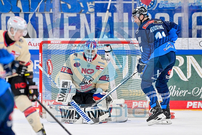 Eishockey, Herren, DEL, Saison 2024-2025, Playoffs Viertelfinale, Spiel 3, ERC Ingolstadt - Nürnberg Ice Tigers, 21.03.2025
