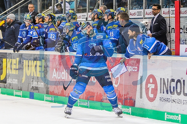 ERC Ingolstadt vs Fischtown Pinguins, Eishockey, DEL, Deutsche Eishockey Liga, Spieltag 34, 19.01.2018