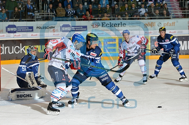 ERC Ingolstadt vs Adler Mannheim, Eishockey, DEL, Deutsche Eishockey Liga, Spieltag 9, 18.10.2016