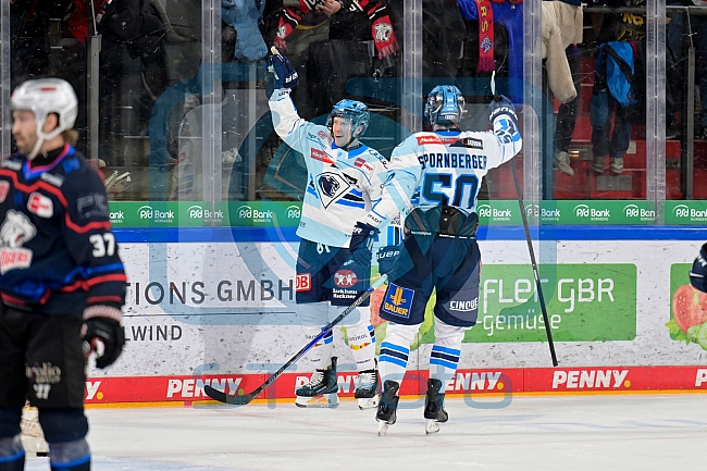Eishockey, Herren, DEL, Saison 2025-2026, Spiel 24, Nürnberg Ice Tigers - ERC Ingolstadt, 30.11.2025
