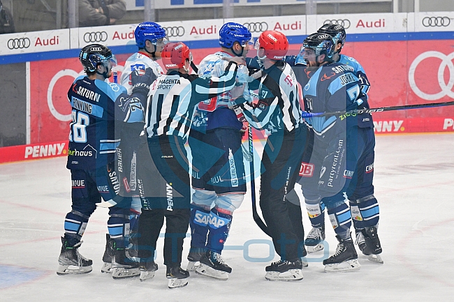 Eishockey, Herren, DEL, Saison 2022-2023, Playoff-Halbfinale - Spiel 1, ERC Ingolstadt - Adler Mannheim, 31.03.2023