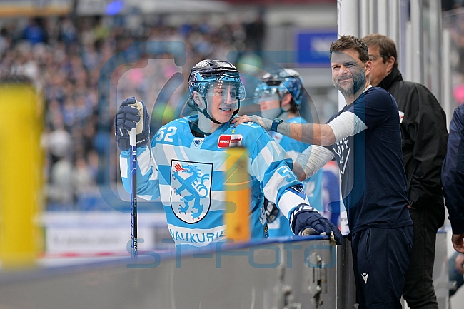 Eishockey, Herren, DEL, Saison 2022-2023, Playoff-Halbfinale - Spiel 3, ERC Ingolstadt - Adler Mannheim, 04.04.2023