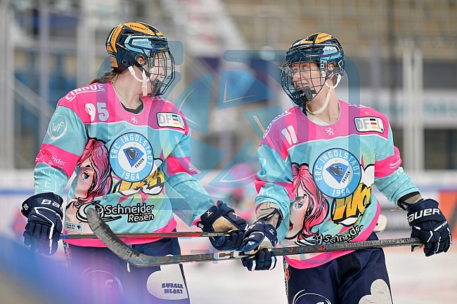 Eishockey, Frauen, DFEL, Saison 2023-2024, ERC Ingolstadt - Amsterdam Tigers, 06.01.2024
