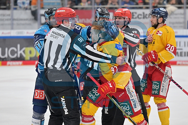 Eishockey, Herren, DEL, Saison 2022-2023, Playoff-Viertelfinale - Spiel 3, ERC Ingolstadt - Düsseldorfer EG, 19.03.2023