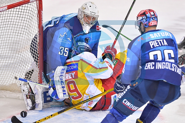Eishockey, Herren, DEL, Saison 2020-2021, ERC Ingolstadt - Düsseldorfer EG, 05.04.2021