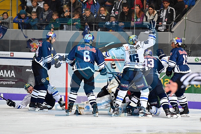 EHC Red Bull Muenchen - ERC Ingolstadt, Eishockey, DEL, Deutsche Eishockey Liga, Spieltag 2, 10.09.2017