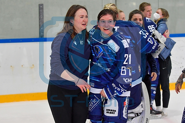 Eishockey, Frauen, DFEL, Playoffs Finale Spiel 4, Saison 2021-2022, ERC Ingolstadt - ECDC Memmingen Indians, 20.03.2022
