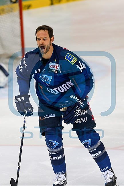 ERC Ingolstadt - Adler Mannheim, Eishockey, DEL, Deutsche Eishockey Liga, Spieltag 47, 24.02.2016