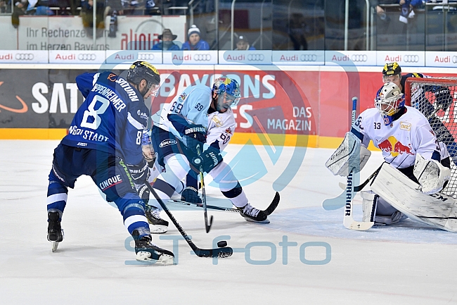 ERC Ingolstadt vs EHC Red Bull Muenchen, Eishockey, DEL, Deutsche Eishockey Liga, Spieltag 47, 12.02.2017