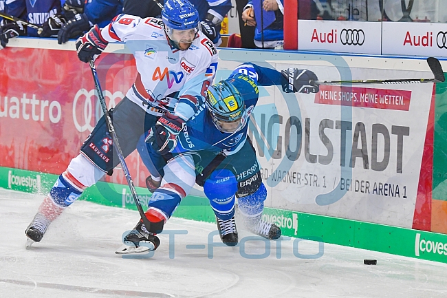 ERC Ingolstadt - Adler Mannheim, Eishockey, DEL, Deutsche Eishockey Liga, Playoffs, Viertelfinale, Spiel 5, 23.03.2018