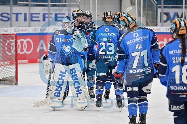 Eishockey, Frauen, DFEL, Saison 2023-2024, ERC Ingolstadt - Mad Dogs Mannheim, 18.02.2024