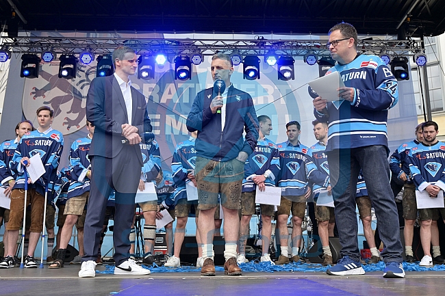 Eishockey, Herren, DEL, Saison 2022-2023, ERC Ingolstadt - Saisonabschlussfeier, 29.04.2023