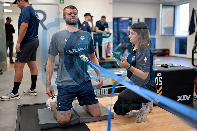 Eishockey, Herren, DEL, Saison 2025-2026, ERC Ingolstadt - Fitnesstests, 02.08.2025