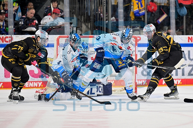 Eishockey, Herren, DEL, Saison 2024-2025, Playoffs Viertelfinale, Spiel 6, Nürnberg Ice Tigers - ERC Ingolstadt, 28.03.2025