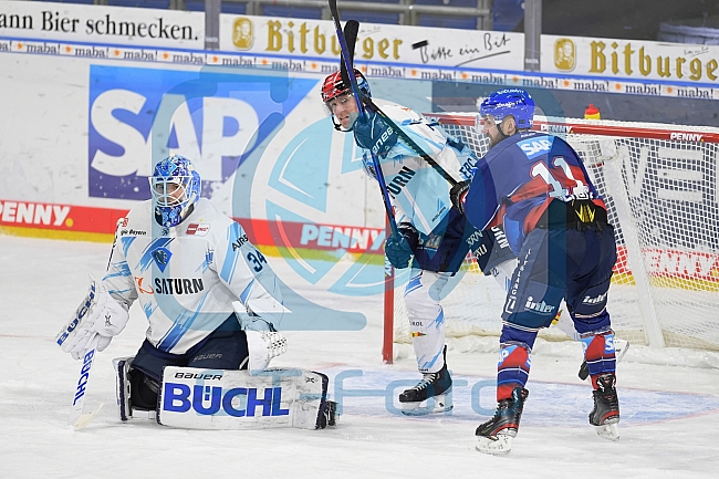 Eishockey, Herren, DEL, Saison 2020-2021, Adler Mannheim - ERC Ingolstadt, 24.01.2021