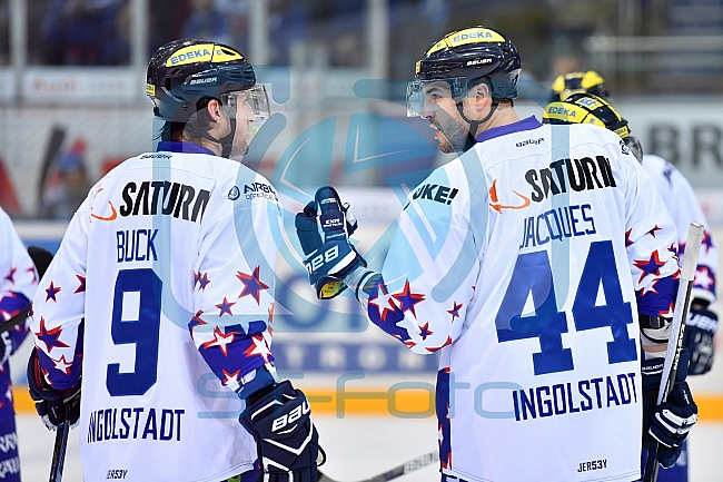 ERC Ingolstadt vs Adler Mannheim, Eishockey, DEL, Deutsche Eishockey Liga, Spieltag 43, 29.01.2017