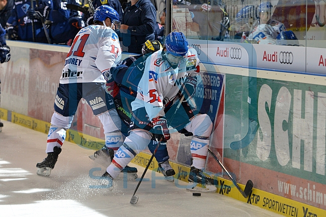 ERC Ingolstadt vs Adler Mannheim, Eishockey, DEL, Deutsche Eishockey Liga, Spieltag 2, 13.09.2015