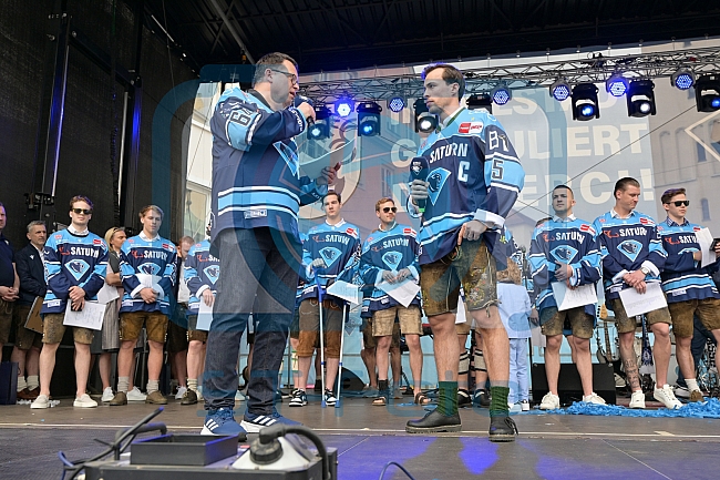 Eishockey, Herren, DEL, Saison 2022-2023, ERC Ingolstadt - Saisonabschlussfeier, 29.04.2023