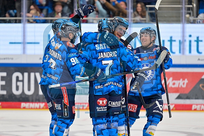 Eishockey, Herren, DEL, Saison 2025-2026, Spiel 7, ERC Ingolstadt - Straubing Tigers, 03.10.2025