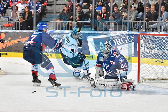 Adler Mannheim vs ERC Ingolstadt, Eishockey, DEL, Deutsche Eishockey Liga, Spieltag 39, 24.01.2018
