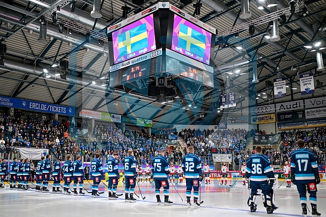 Hockey, Mens, CHL, Season 2025-2026, Quarter-Finals, ERC Ingolstadt - Frölunda Gothenburg, 02.12.2025