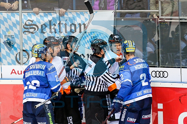 ERC Ingolstadt vs Grizzlys Wolfsburg, Eishockey, DEL, Deutsche Eishockey Liga, Spieltag 12, 13.10.2017