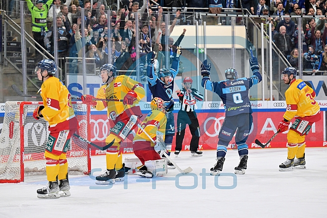 Eishockey, Herren, DEL, Saison 2022-2023, Playoff-Viertelfinale - Spiel 5, ERC Ingolstadt - Düsseldorfer EG, 24.03.2023