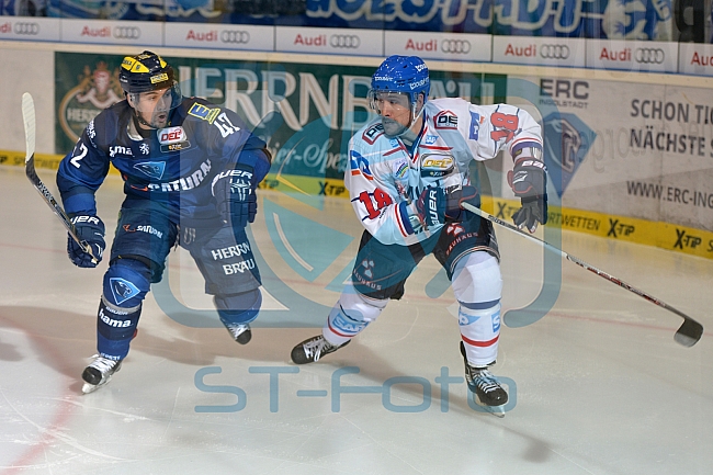 ERC Ingolstadt vs Adler Mannheim, Eishockey, DEL, Deutsche Eishockey Liga, 24.02.2016