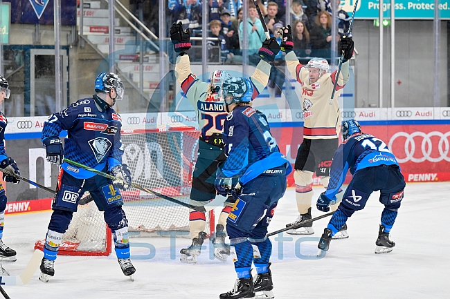 Eishockey, Herren, DEL, Saison 2024-2025, Playoffs Viertelfinale, Spiel 1, ERC Ingolstadt - Nürnberg Ice Tigers, 16.03.2025