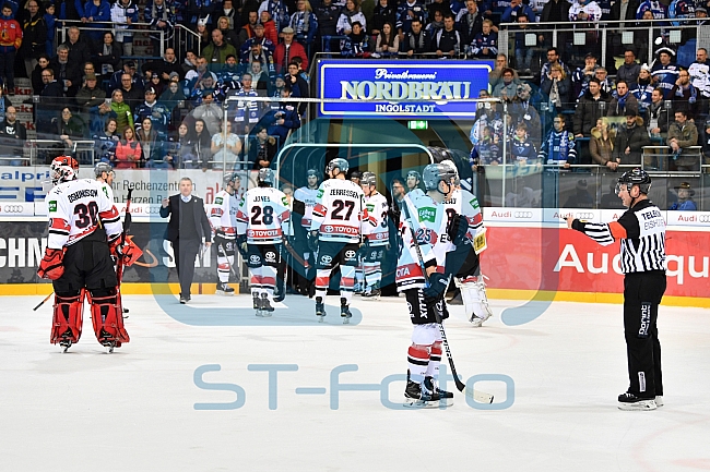 ERC Ingolstadt vs Koelner Haie, Eishockey, DEL, Deutsche Eishockey Liga, Spieltag 52, 26.02.2017