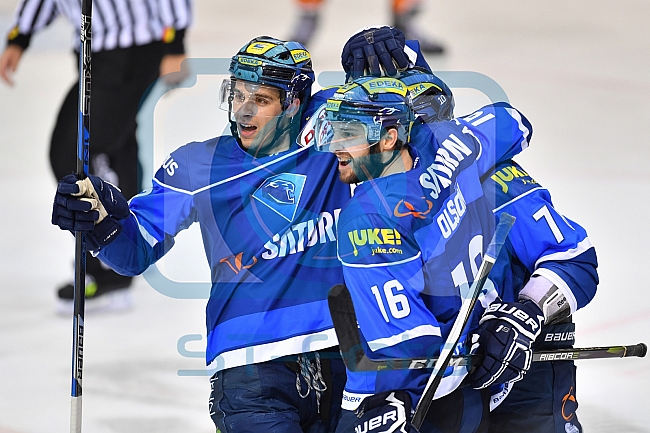 ERC Ingolstadt vs Grizzlys Wolfsburg, Eishockey, DEL, Deutsche Eishockey Liga, Spieltag 38, 03.01.2018