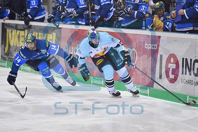 ERC Ingolstadt vs EHC Red Bull Muenchen, Eishockey, DEL, Deutsche Eishockey Liga, Spieltag 40, 07.01.2018